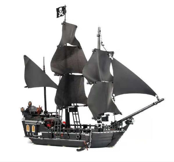 Children assembly toys Caribbean pirate boat children puzzle assembly quality best gifts wholesale