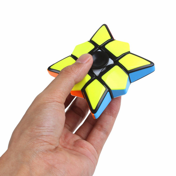 Creative 1x3x3 Magic Cube Fidget Spinner Brain Teaser Magic Cubes Spinner Toy Anti-stress Puzzle Toys For Children Gifts