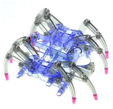 Electric Spider Robot climbed assembled children's educational toys