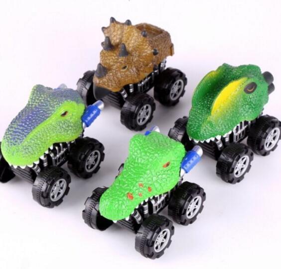 Smart Children Toy Triangle dragon fear leading inertia car Inertia car Mini Toy for Boys Free Shopping