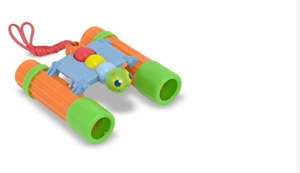 Wholesale- Butterfly Giddy Children Telescope Toys Green Pink Binoculars Optional