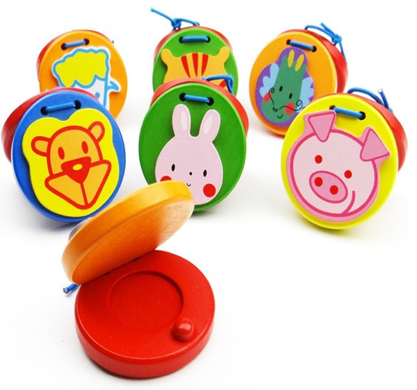 Baby Wooden Sound Board Percussion Orff Instruments Animal Wooden Educational toys Perception of music toys for Baby