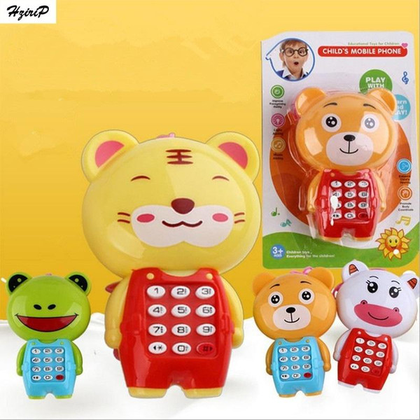 New Creative Cartoon Music Phone Baby Toys Mobile Phone Educational Learning Electric Toy Phone Model Machine Best Gift for Kids E564