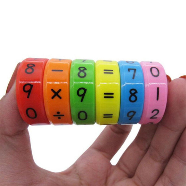 Education Children Magnetic Mathematics Digital Learning Educational Toys Puzzle Cube Magic Intellectual Development Toys Arithmetic Math Fo