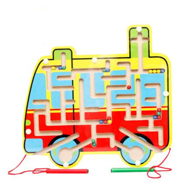 Educational Maze toys gift magnetism Walk bead Magnet for magnetic baby Intelligence Puzzle Christmas birthday