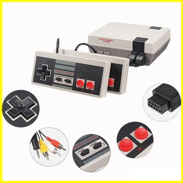 New Arrival Mini TV 620 500 Game Console Video Handheld for NES games consoles with retail boxs hot sale dhl