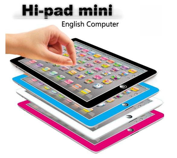 new Learning Toy game Tablet pad chinese English Computer Laptop Y Pad Kids Game Music Education Christmas Electronic Notebook