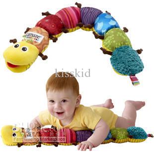 Musical Inchworm Plush Soft Toys Educational Baby Toys for Baby Drop Shipping