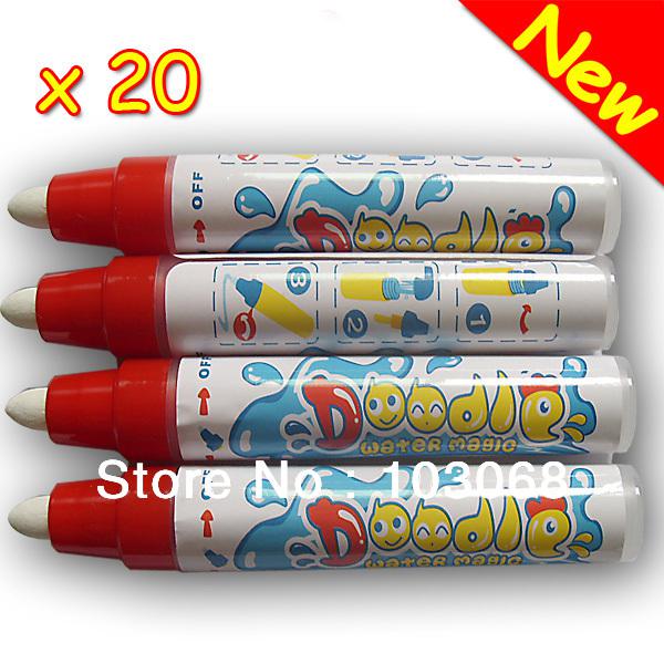 New arrival 20 Aqua doodle Aquadoodle Magic Drawing Pen Water Drawing Pen Replacement Mat Free Shipp