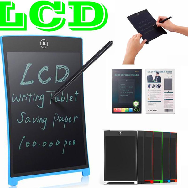 LCD Writing Tablet Digital Digital Portable 8.5 Inch Drawing Tablet Handwriting Pads Electronic Tablet Board for Adults Kids Children