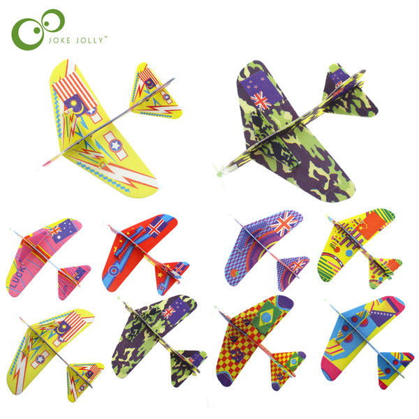 Toys Hobbies Diecasts Toy Vehicles DIY Hand Throw Flying Glider Planes Foam Aeroplane Model Party Bag Fillers Flying Glider Plane Toys For