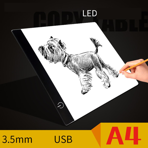 Led copy board Led drawing board Sketching Animation Universal USB interface LED Artcraft tracer Light Pad LightBox for Artists 2070