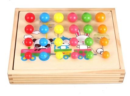 counting toy suzakoo math game clip bead balls early education Montessori toy teaching aid concentration training