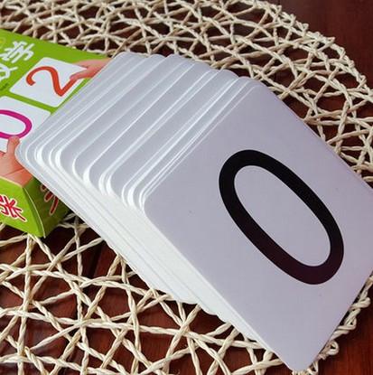 Suzakoo Math Counting Learning Education Toy Preschool Figure Cards Maths toys Recognition Number Counting tool for children