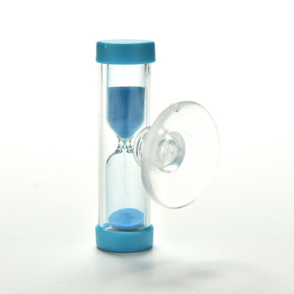 Hourglass Sand Timer Clock 3 Minute Sandglass for Tooth Brush Shower Timer with Suction Cup Kid Child Math Learning Toys