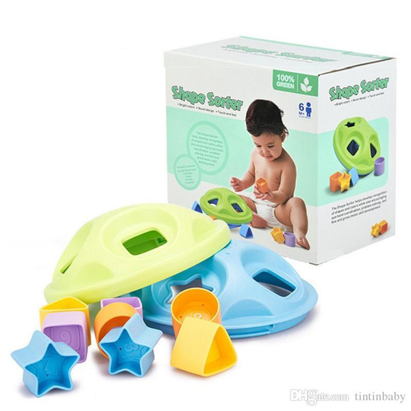 Baby Toy Shape Sorter Shape Sorting Blocks for Toddlers to Learn the Colors and Shape Safe Play Starts with Safe Toys Dishwasher Safe