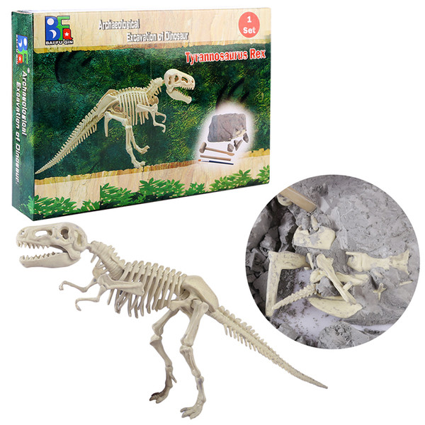 Digging A Dinosaur Science Kit Excavation Dinosaur and Assemble a T-Rex Skeleton Assemble Skeleton Dinosaurs Excavation Kits kids toys