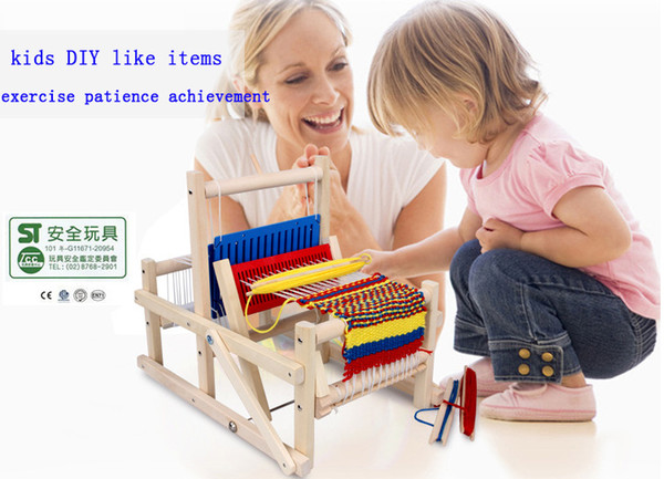 China's traditional crafts Children's DIY toys handmade scarf yarn weaving arts Lover special gifts Exercise child's brain and hands loom