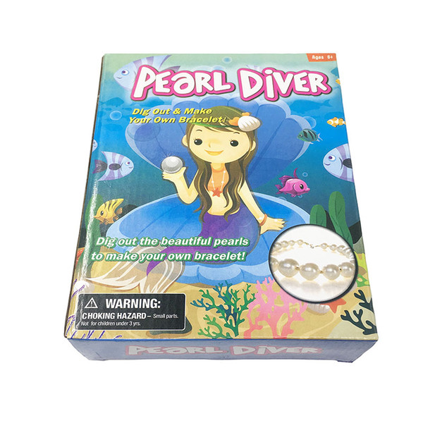 Novelty Archaeological Excavation Pearl Diver Toy Fossil Digging Model Children Education Develop Intelligence Operational Ability