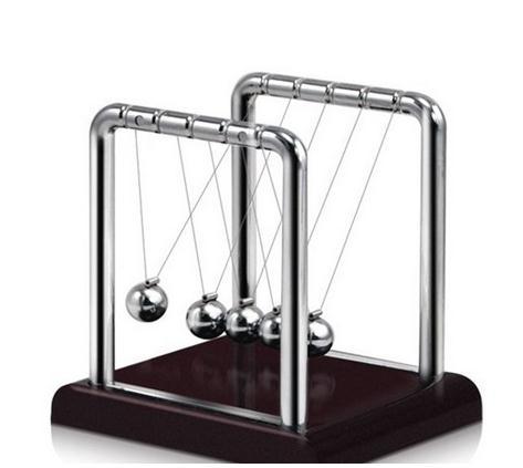 Classic Newtons Cradle Kinetic Balls Executive Educational Toy Office Desktop Gadget