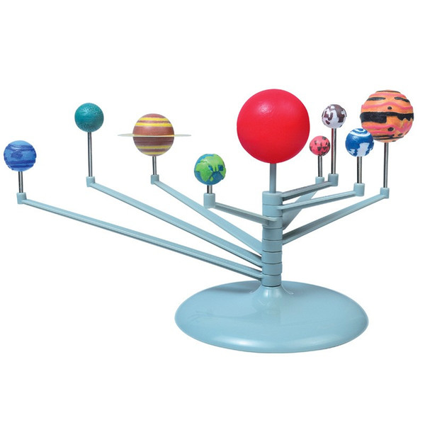 DIY The Solar System Nine planets Planetarium Model Kit Science Astronomy Project Early Education For Children Wiith Retail Box