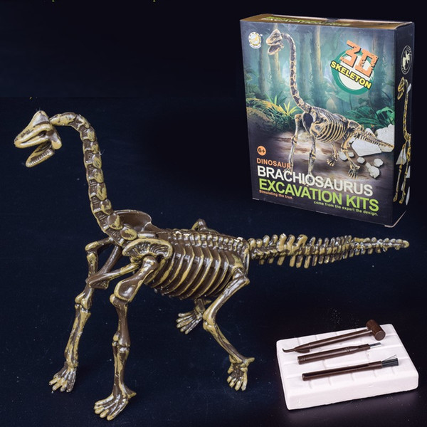 Discover the Dinosaur by Dinosaur projects Includes 3 Piece Excavation Kits Exciting Fun for Children Best Unique Art Gift