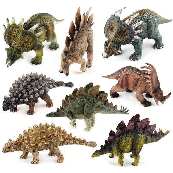 Realistic Looking Dinosaur Figures Jurassic Dinosaur Model Toy Dinisaurs Figures Toys Collection For Kid Free Shipping