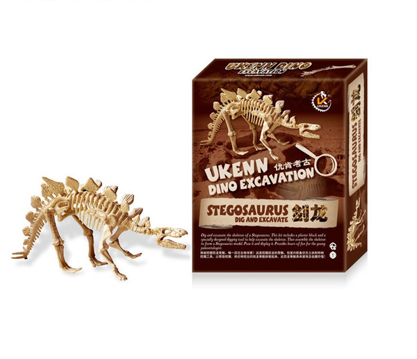 DIY Dinosaur Fossil Toy Excavation Toys Manual Creative Archaeology Science And Discovery Gift Assembled Model Teaching Tools