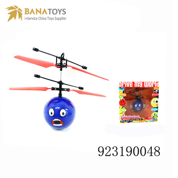 Flying Helicopter Flying Ball Fun toy with USB motion sensor Flying ball Helicopter toy Popular kid toy Popular kid bauble Free Shipping