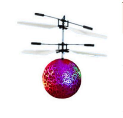 Toys For Children Christmas Gifts Aircraft Helicopter Toy Light Up Kids Flying Ball Led Flashing Electric Toy Induction DHL Free Shipping