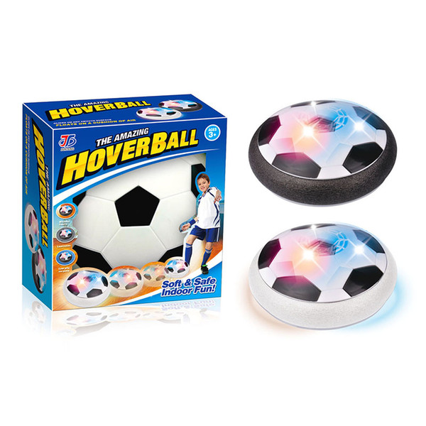 LED Suspension Football Indoor Sport Levitate Football Toys Air Power Soccer Ball For Parent-child Interaction Decompression Toy