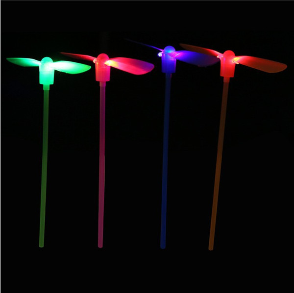 New 2016 Christmas gift! LED Flying Bamboo Dragonfly and amazing LED Flying Light Arrow Rocket Helicopter for kids toys #64114