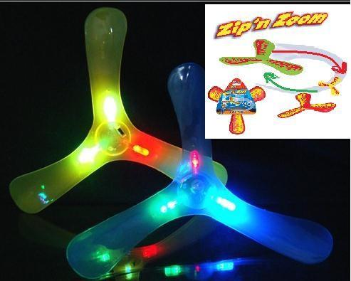 Led Boomerang play Outdoor Fun Sports Toys Luminous Outdoor flying Toys Flying Disk frisbee flying saucer