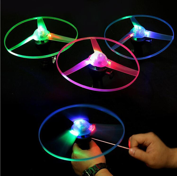 Novelty Children's Toy Amazing LED Flying Arrow Helicopter Sports Fun Flashing Wire UFO Birthday Party Supplies Children's Gifts