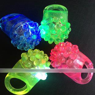 Creative LED flashing rings led other light-emitting luminous ring bar supplies children's toys 100pcs/lot C001