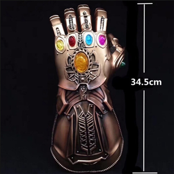 2018 Movie Avengers 3 Infinity War LED Infinity Gauntlet Thanos LED Gloves Halloween Party Cosplay Props Ne