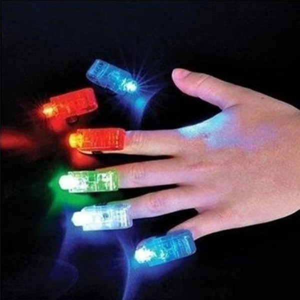 Finger Light Up Ring Laser LED Rave Party Favors Glow Beams Super Bright 1000pcs/lot Ship by DHL