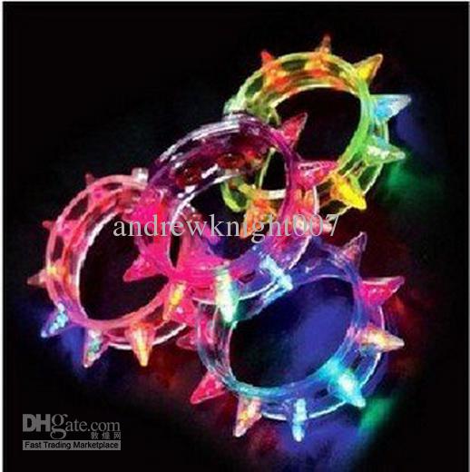 LED Lighted Toys flashing bracelet for Party,Bars,Pub,Concert Beautiful items Free Shipping F100DK