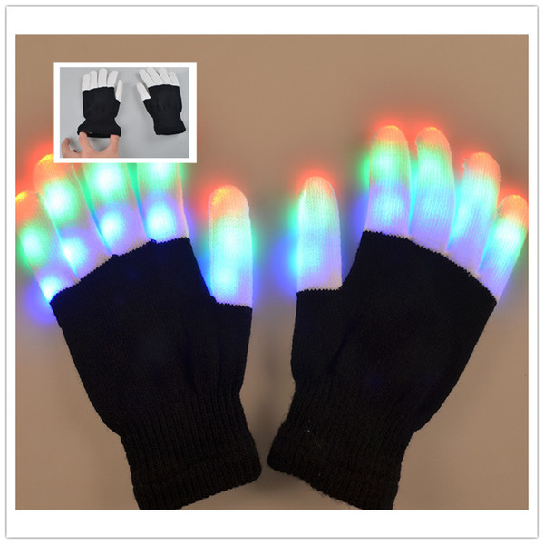 Dancing, luminous gloves, colorful costumes, props, sequins, make-up costumes, LED lights, Halloween, Christmas supplies