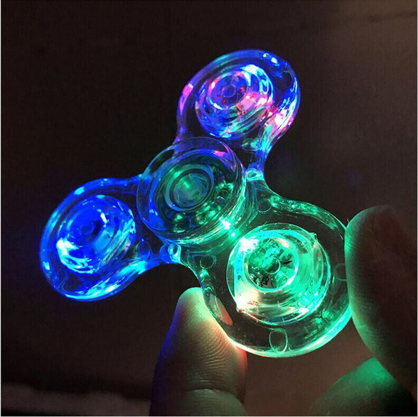 Fingertip gyro LED Flash Light toy