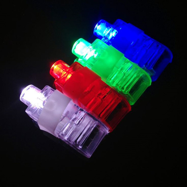 The new Colorful finger lamp Luminescent toys LED finger laser lamp Ring lamp Light ring T4H0214