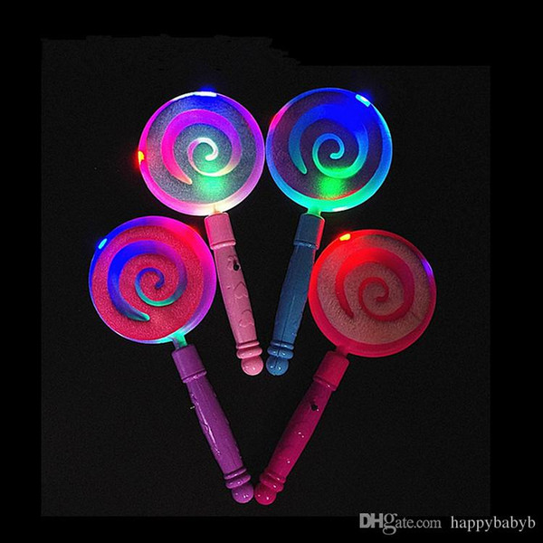 LED flash lollipop Toys party Halloween Christmas accessories LED Toys Holiday Supply