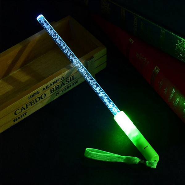 Kids Adults Acrylic LED Flashing Sticks Concert Bar Glowing Wands Light Up Toys Glow Party Supplies Decorations