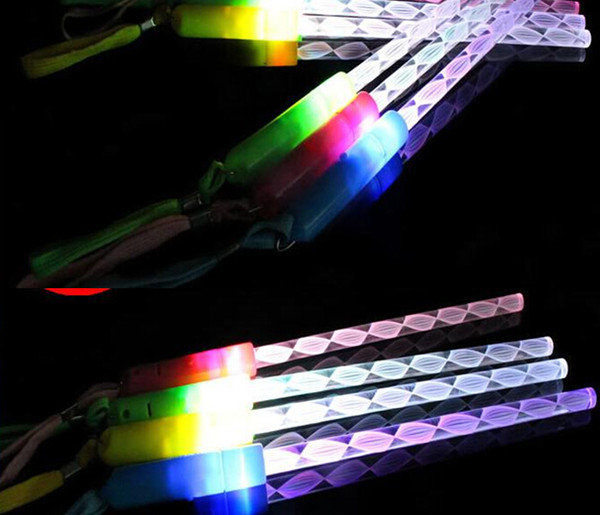 100pcs/lot DHL 26.5cm 3 Modes Glowing Stick dark LED Light Stick Acrylic Concert LED Flash Light Stick Wedding party decoration YH003