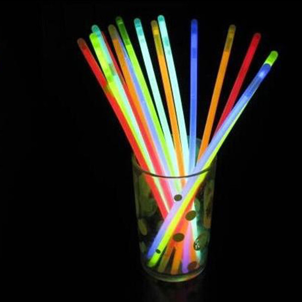 7.8 Inch Multi Color Glow Stick Bracelet Necklaces Neon Party LED Flashing Light Stick Wand Novelty Toy Vocal Concert LED Flash Stick