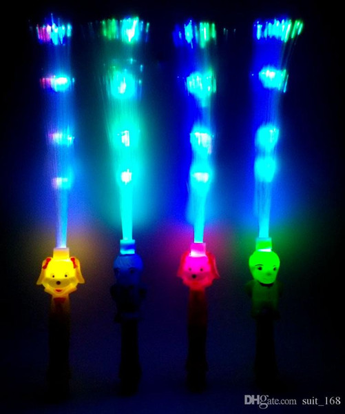 Yiwu stall selling children's lighting optical fiber rod manufacturers supply small gifts gift ideas toys wholesale