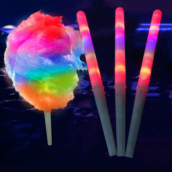 LED Candy Sticks marshmallow light Stick Rainbow Luminous Sparkle Party Cheering Halloween Christmas kids toys