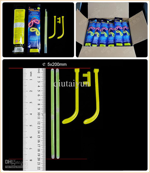 New Toys For Christmas LED Glow Stick Emitting Fluorescent Bracket Frame Glasses WY28 600P