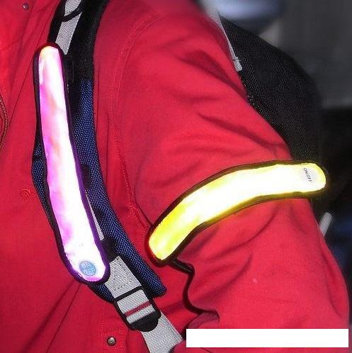 Fashion Glow Flashing Led Arm band Light Belt Sports Festival Parties Multi Color Outdoor Arm Belt Armlet YC2108