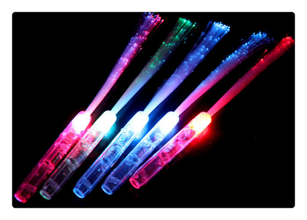 New cartoon fiber Flash electronic light stick glow stick props flash toys wholesale cheer